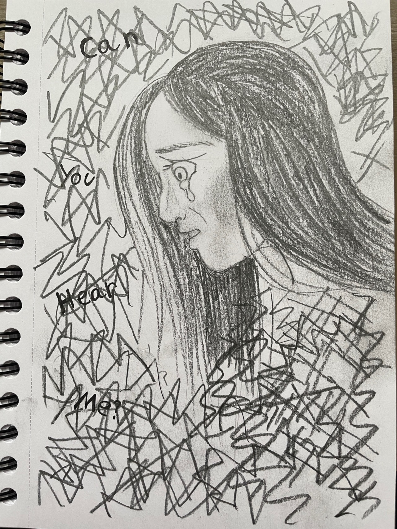 Black and White Illustration